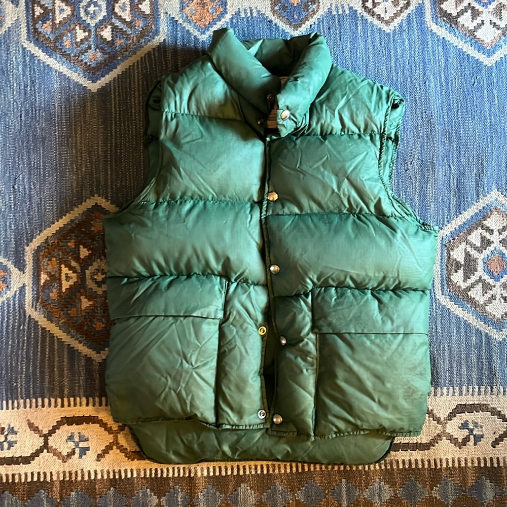 Vintage LL Bean goose down puffer vest